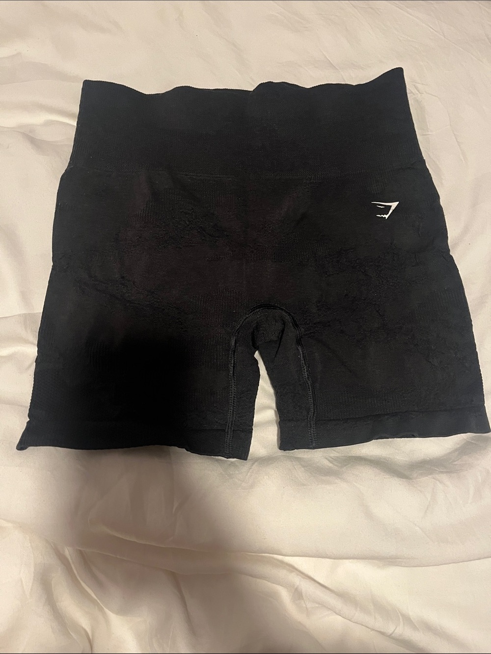 Gymshark Black Camo Shorts